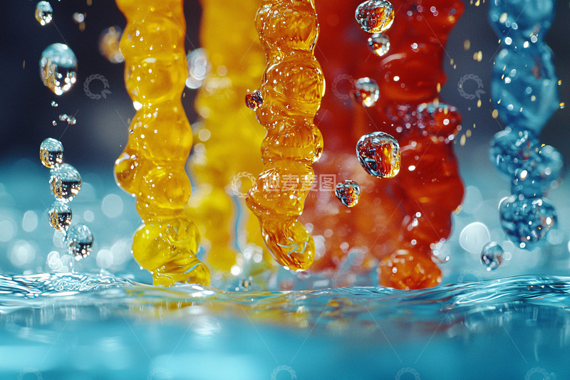 高清大图下载【趣麦麦图】彩色软糖