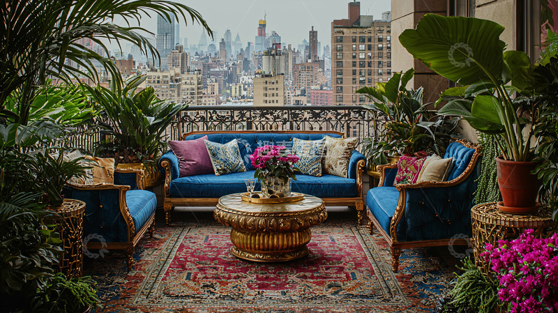 高清大图下载【趣麦麦图】阳台景观