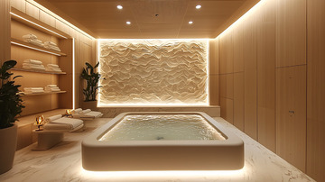 高端奢华酒店水疗中心
