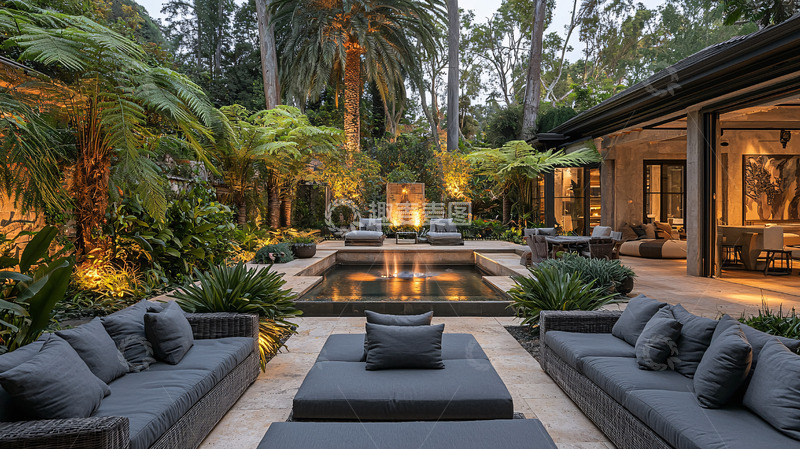 高清大图下载【趣麦麦图】庭院设计