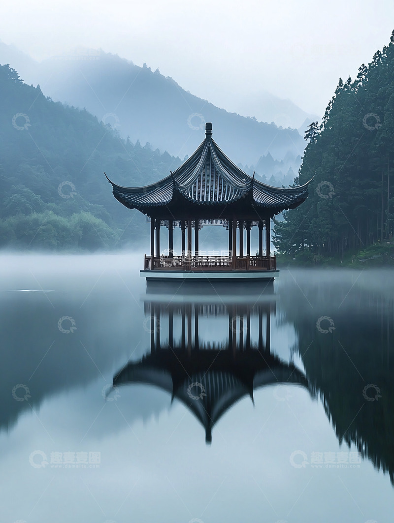 高清大图下载【趣麦麦图】水墨江南
