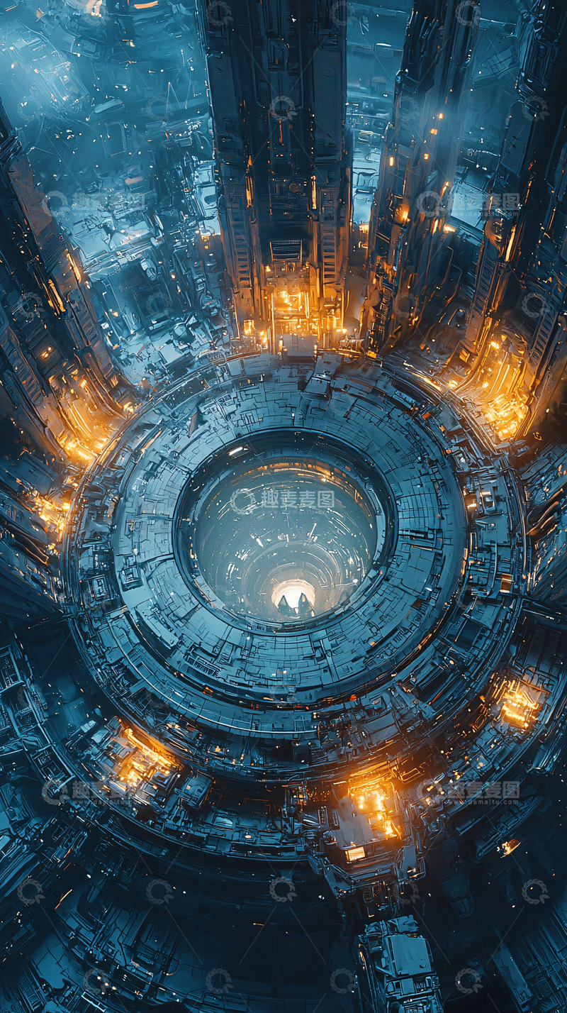 高清大图下载【趣麦麦图】未来都市
