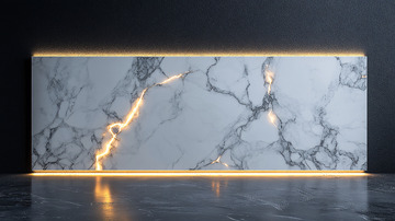 现代极简大理石背景墙