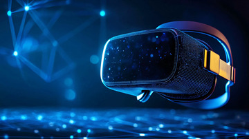 未来科技感VR眼镜