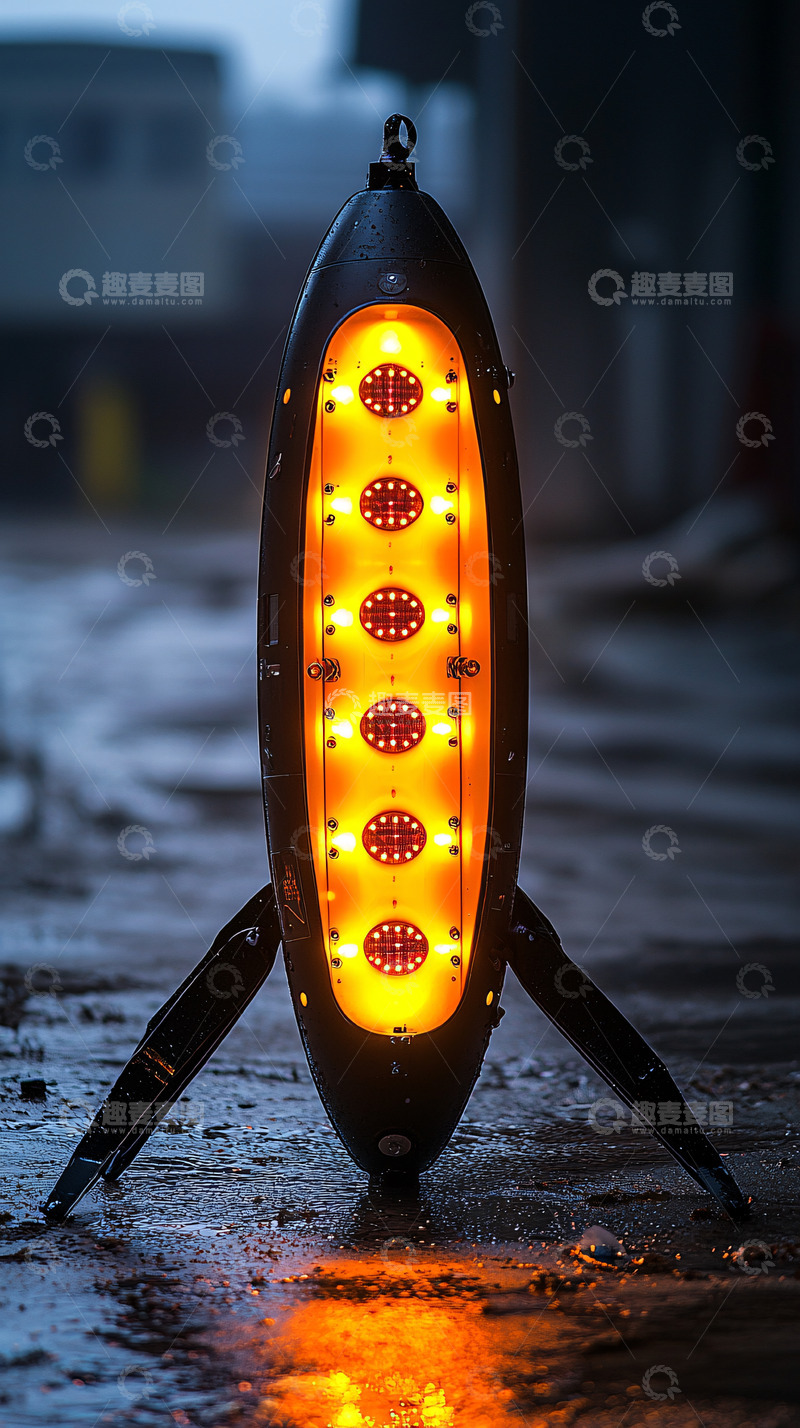 高清大图下载【趣麦麦图】未来感强烈的火箭灯