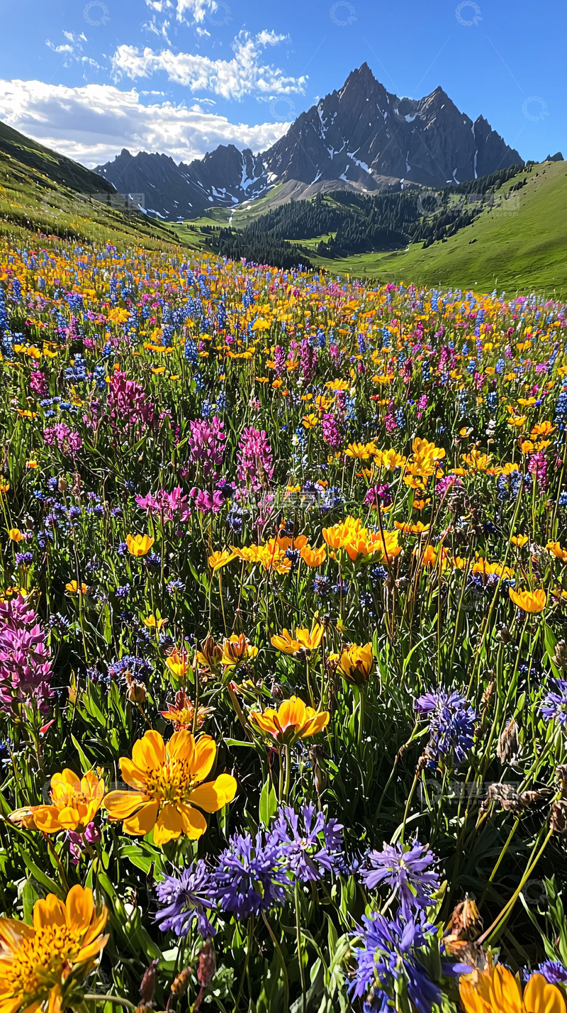 高清大图下载【趣麦麦图】高山野花