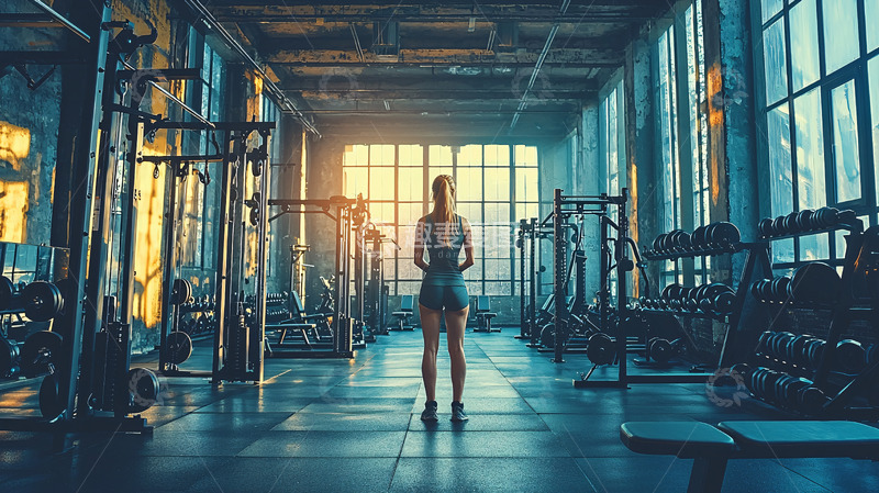高清大图下载【趣麦麦图】健身房