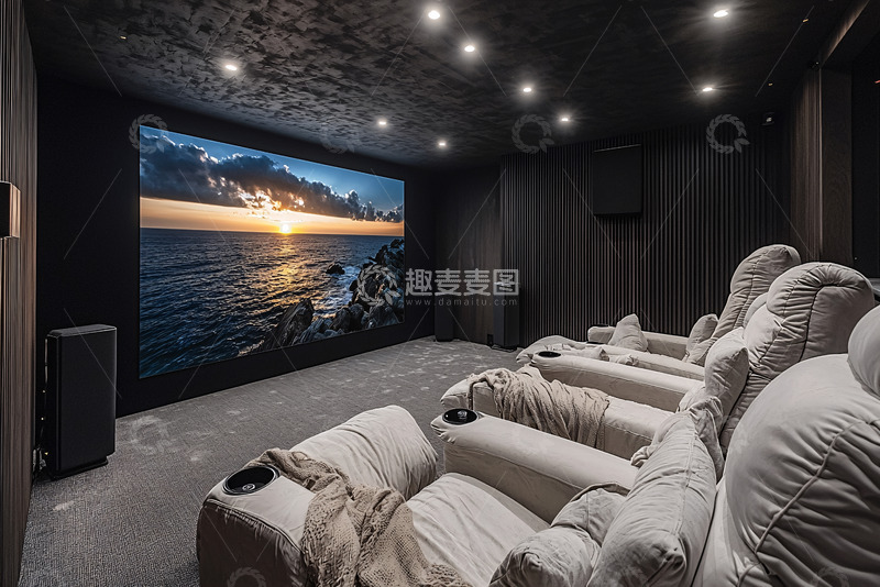 高清大图下载【趣麦麦图】高端家庭影院