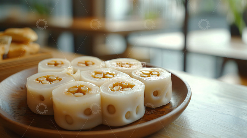 高清大图下载【趣麦麦图】莲藕料理