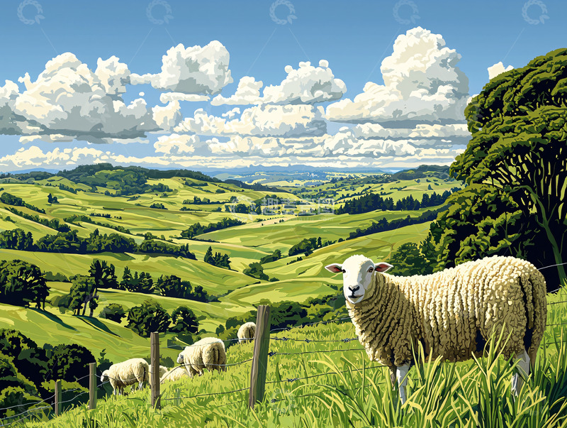高清大图下载【趣麦麦图】绵羊