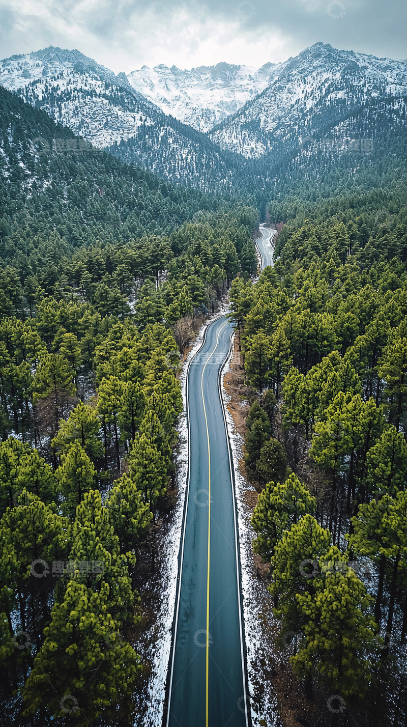 高清大图下载【趣麦麦图】山路