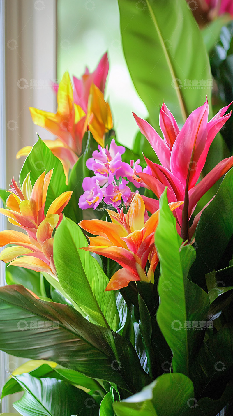 高清大图下载【趣麦麦图】室内花卉选购