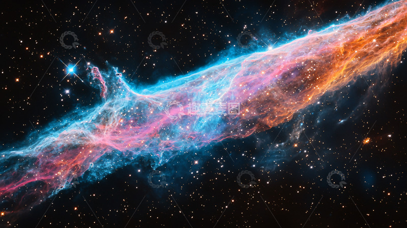 高清大图下载【趣麦麦图】宇宙星云彩色图像
