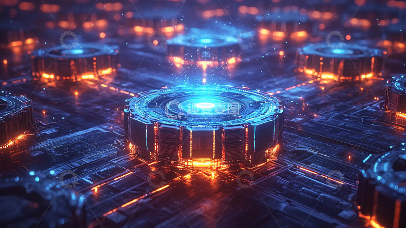 高清大图下载【趣麦麦图】未来科技感