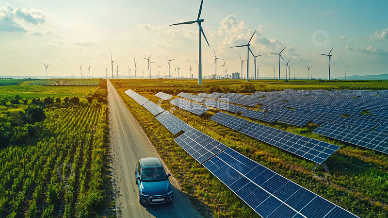 高清大图下载【趣麦麦图】新能源汽车