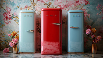复古冰箱