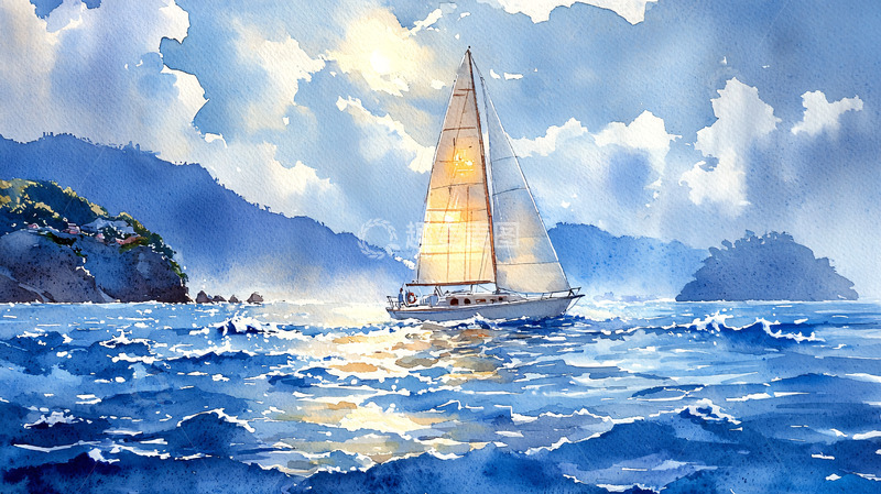 高清大图下载【趣麦麦图】水彩画