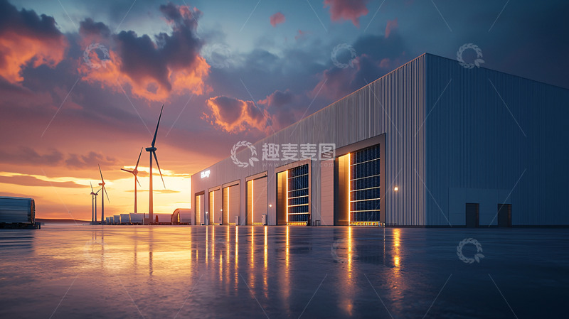 高清大图下载【趣麦麦图】工业建筑风光