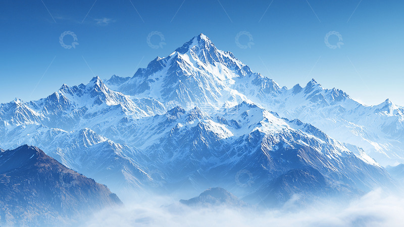 高清大图下载【趣麦麦图】雪山