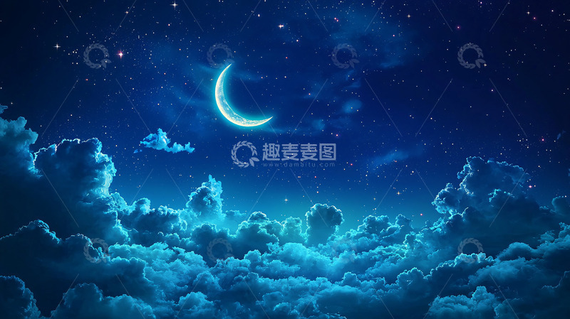 高清大图下载【趣麦麦图】梦幻星空
