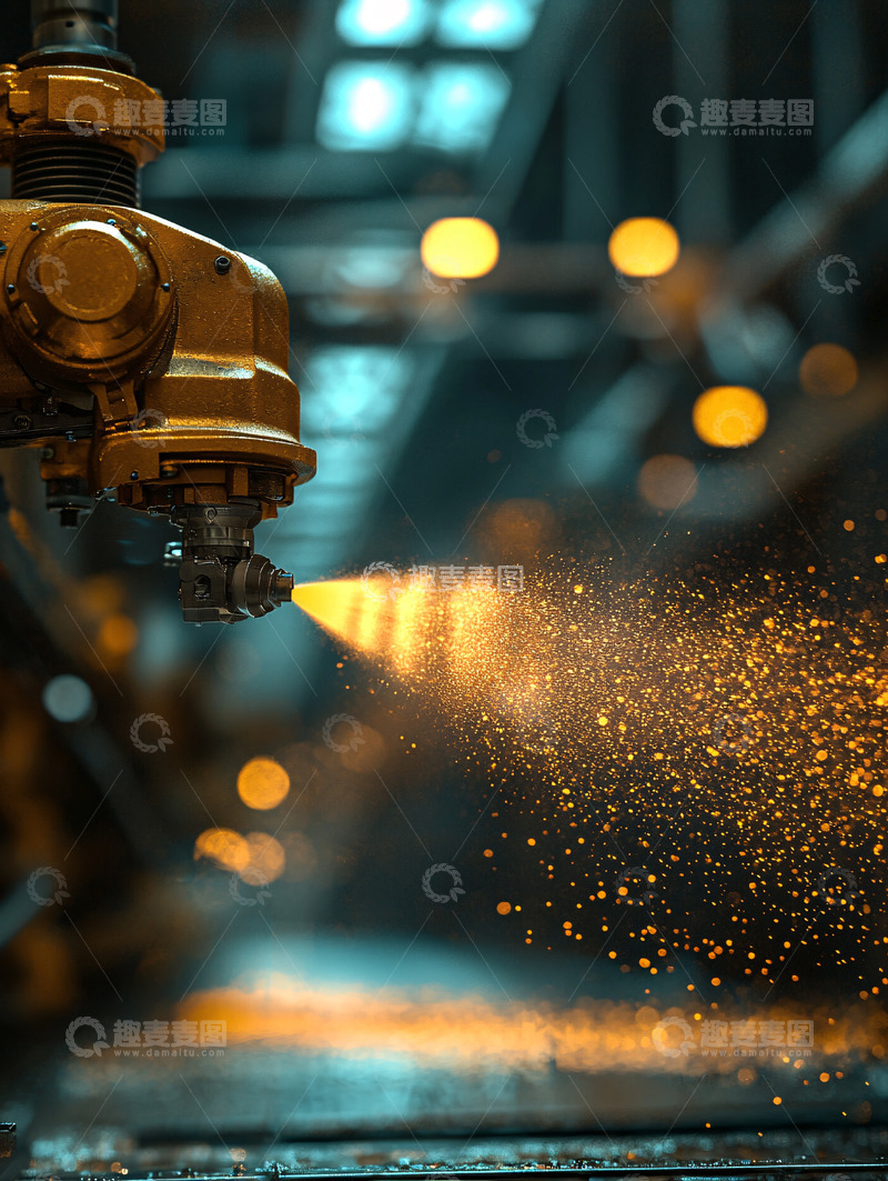 高清大图下载【趣麦麦图】工业喷涂设备