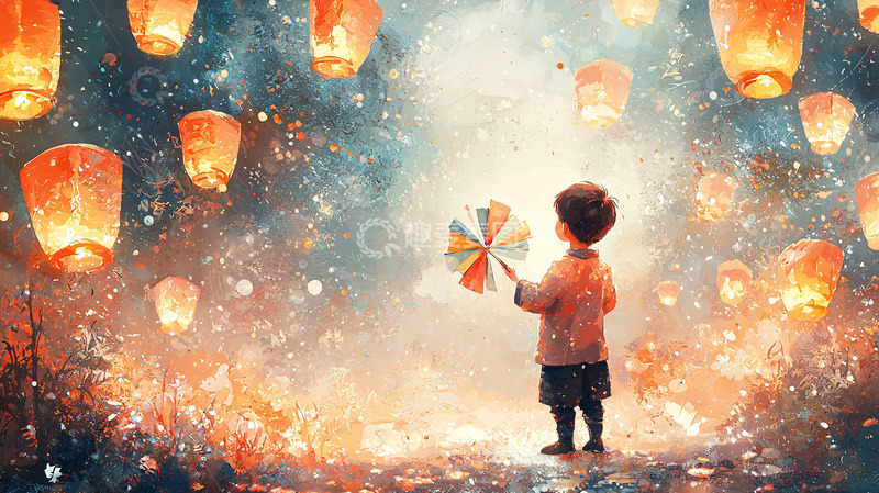 高清大图下载【趣麦麦图】孩子