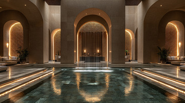 奢华酒店水疗中心