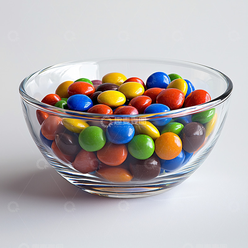 高清大图下载【趣麦麦图】彩色巧克力豆