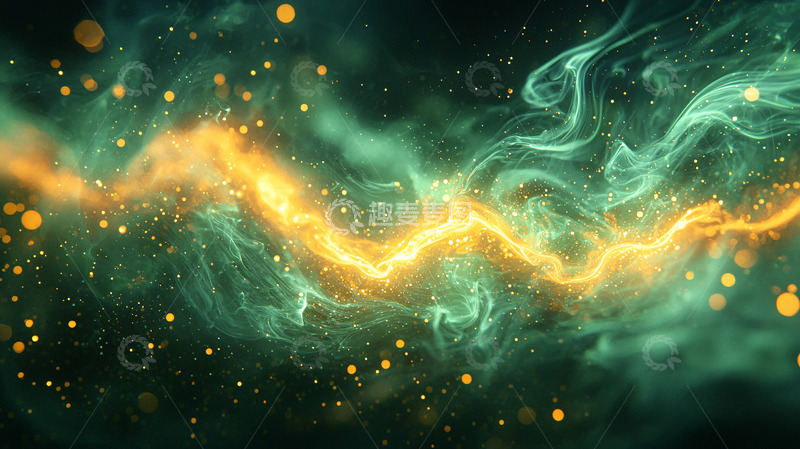 高清大图下载【趣麦麦图】能量流