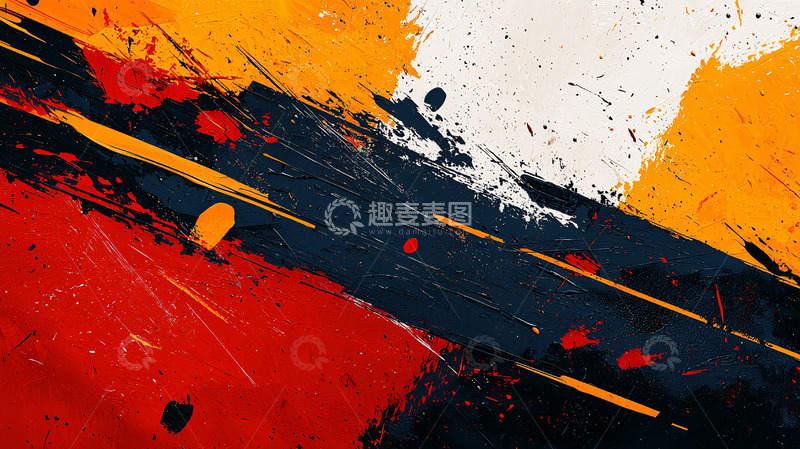 高清大图下载【趣麦麦图】抽象涂鸦背景