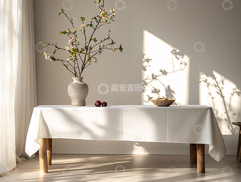 高清大图下载【趣麦麦图】阳光下的餐桌