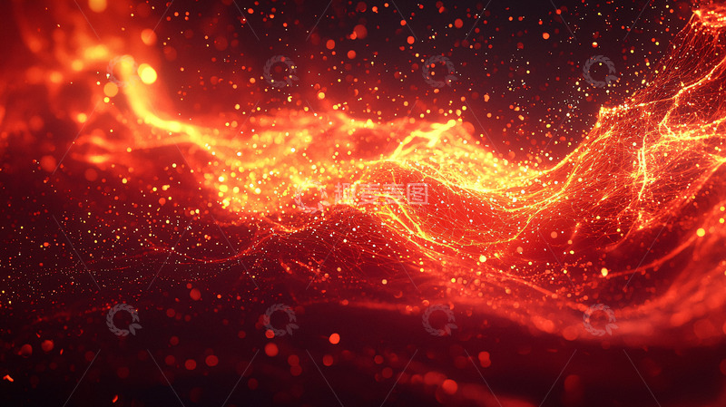 高清大图下载【趣麦麦图】抽象火焰