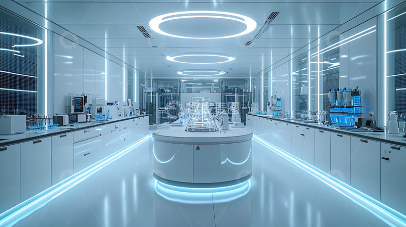 未来科技感实验室