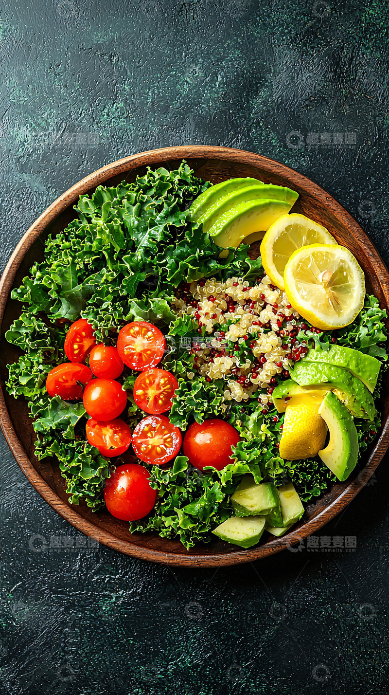 高清大图下载【趣麦麦图】健康沙拉
