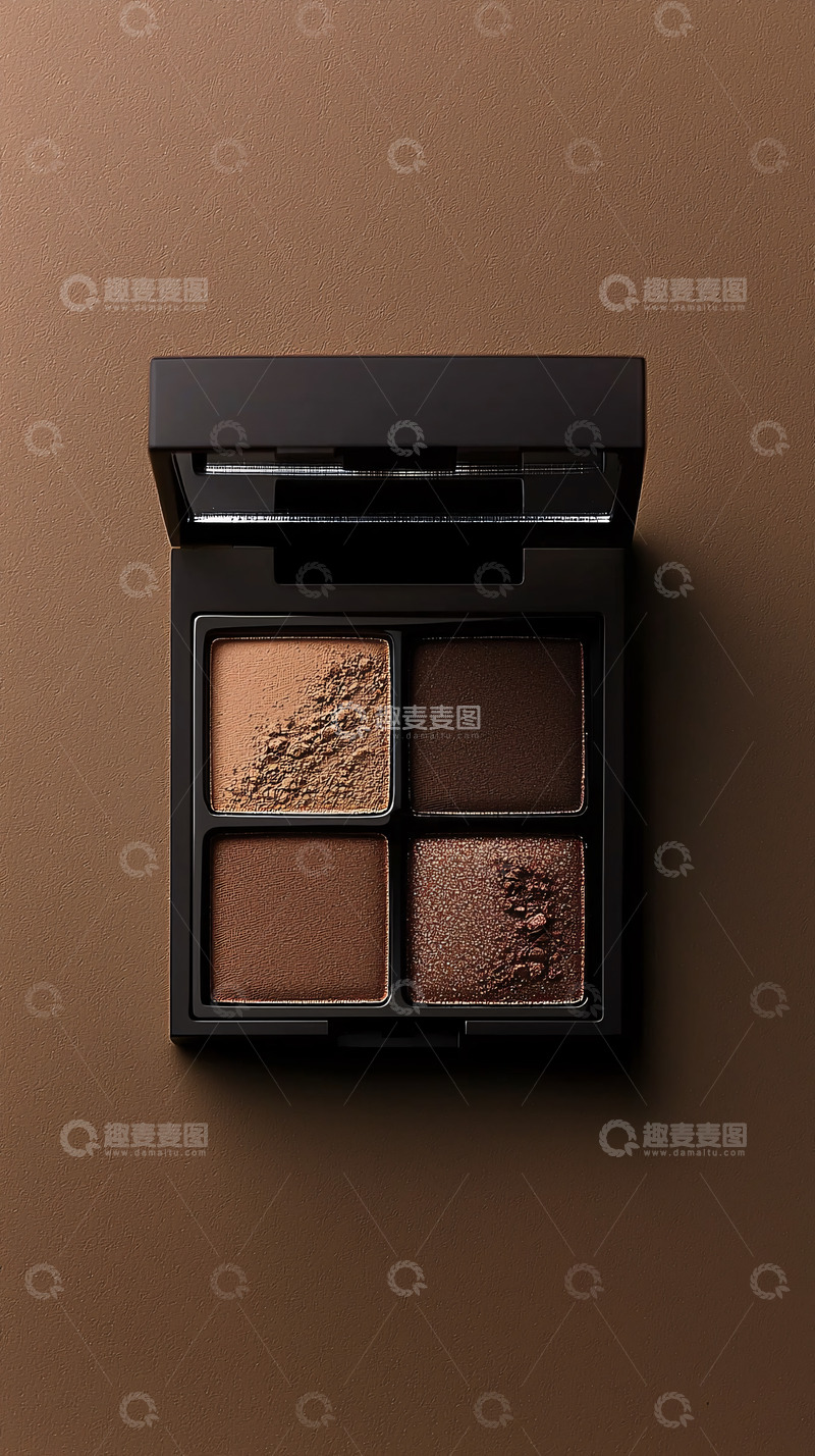 高清大图下载【趣麦麦图】四色眼影盘