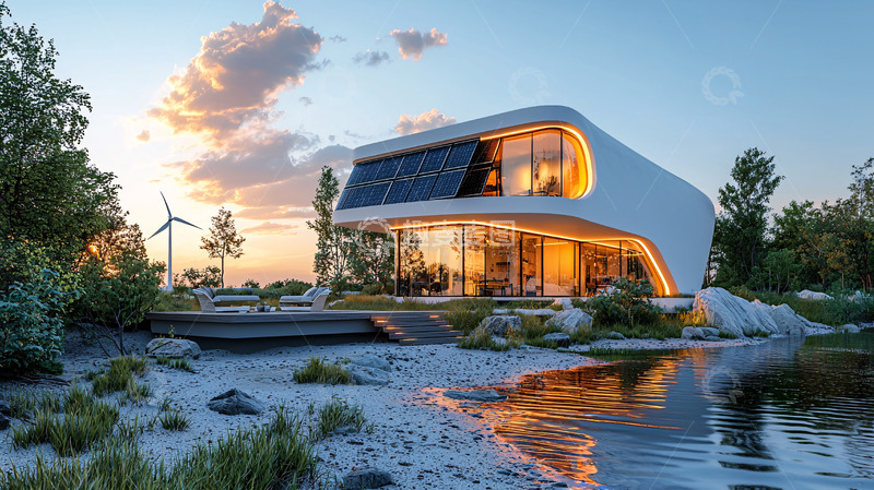 高清大图下载【趣麦麦图】未来科技感建筑