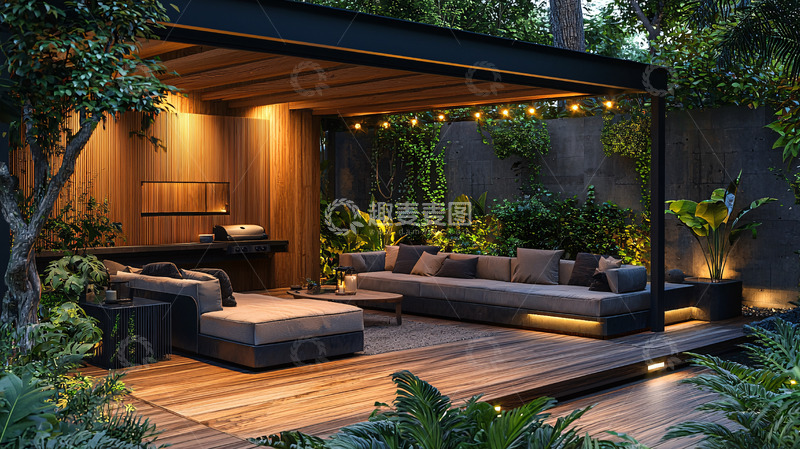 高清大图下载【趣麦麦图】户外休闲区