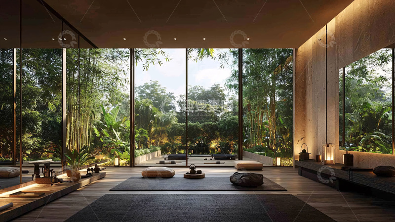 高清大图下载【趣麦麦图】极简禅意现代室内设计