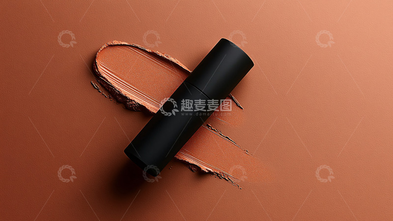 高清大图下载【趣麦麦图】棕色口红