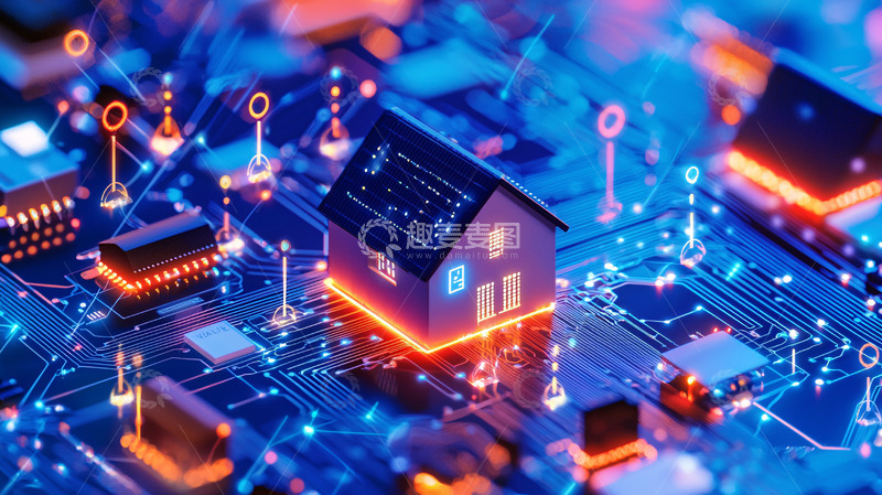 高清大图下载【趣麦麦图】智能家居
