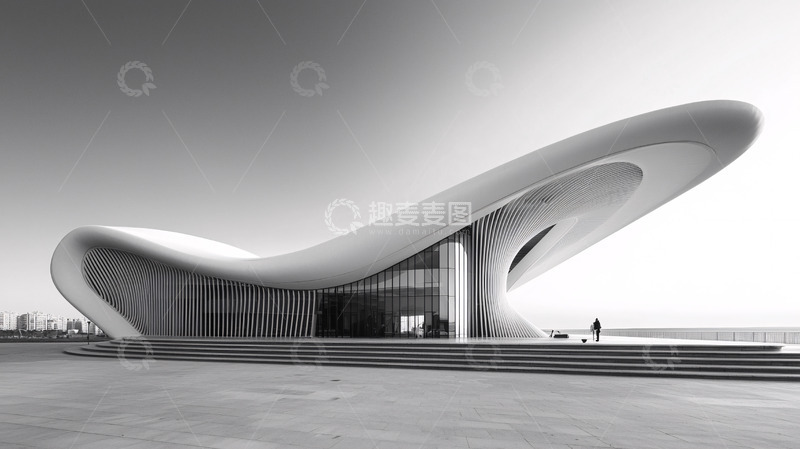 高清大图下载【趣麦麦图】未来主义建筑