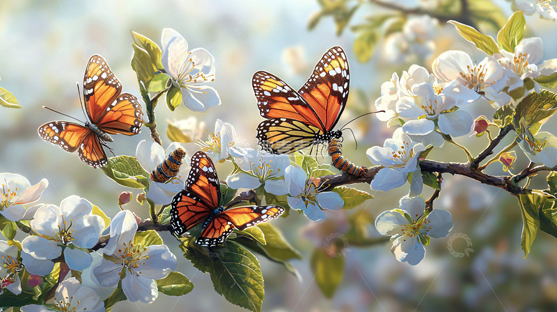 高清大图下载【趣麦麦图】春天