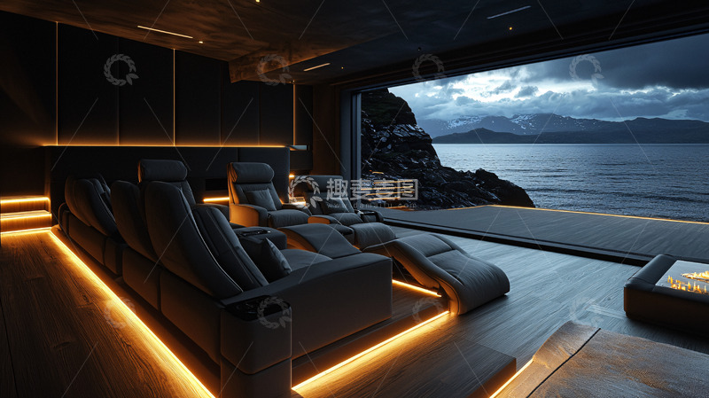 高清大图下载【趣麦麦图】海景私人影院