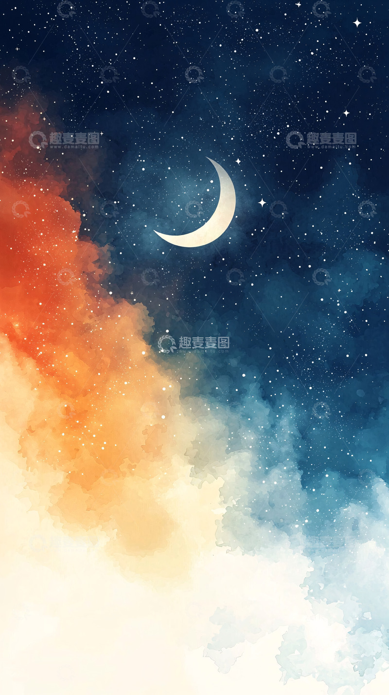 高清大图下载【趣麦麦图】梦幻星空