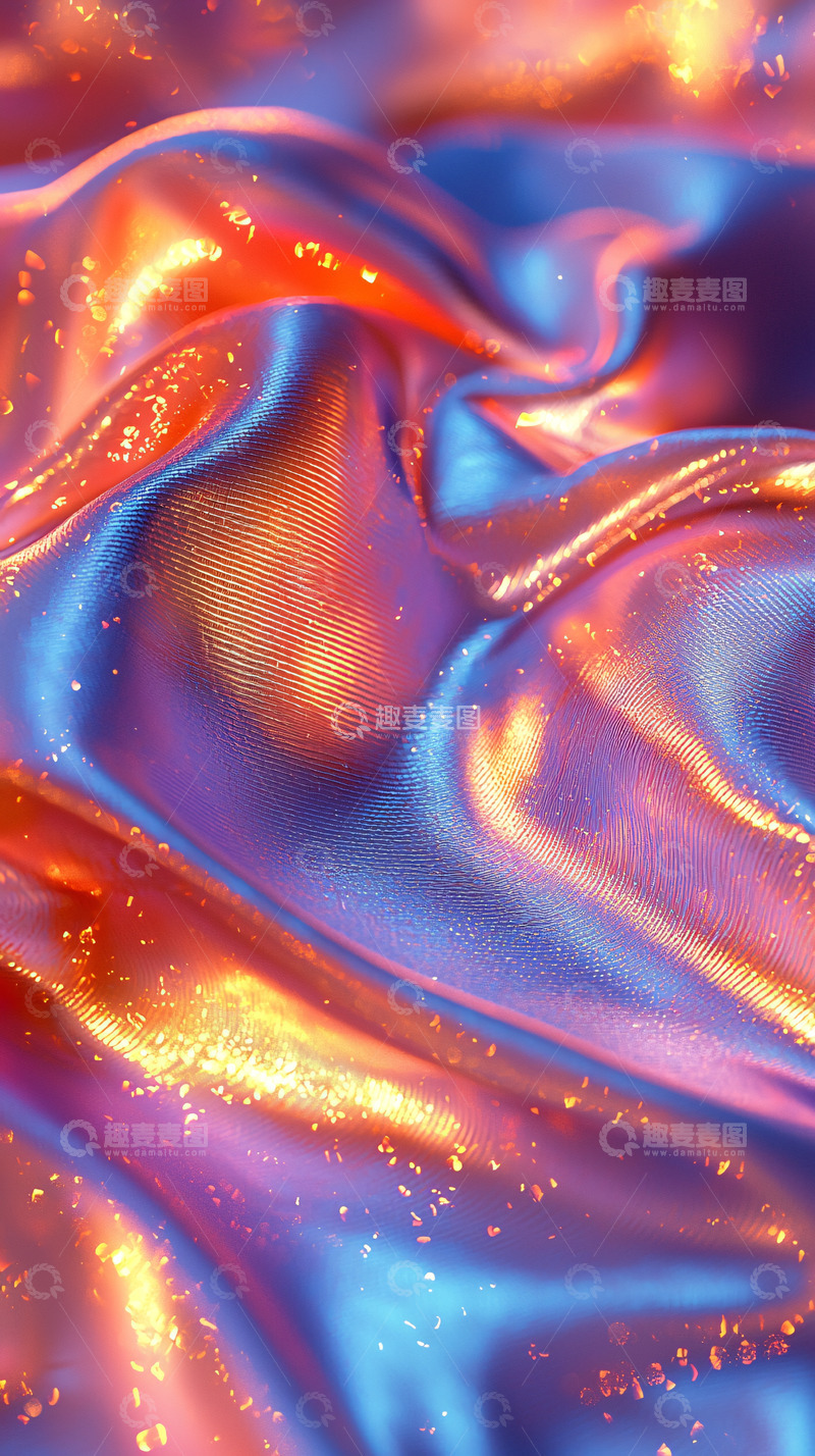 高清大图下载【趣麦麦图】丝绸光泽