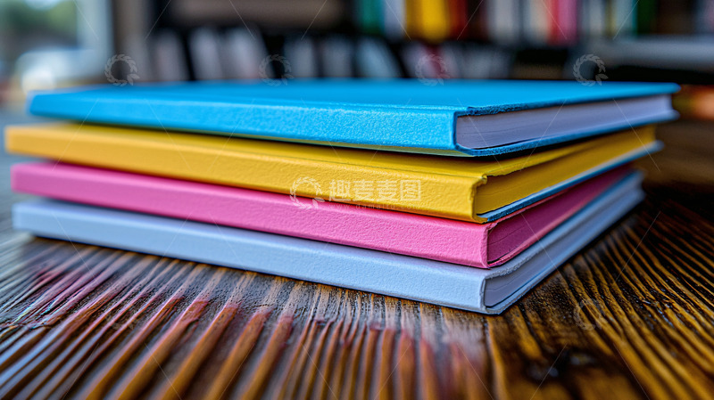 高清大图下载【趣麦麦图】彩色笔记本