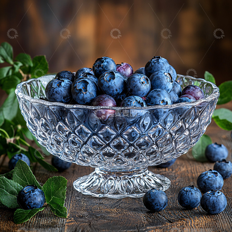 高清大图下载【趣麦麦图】蓝莓