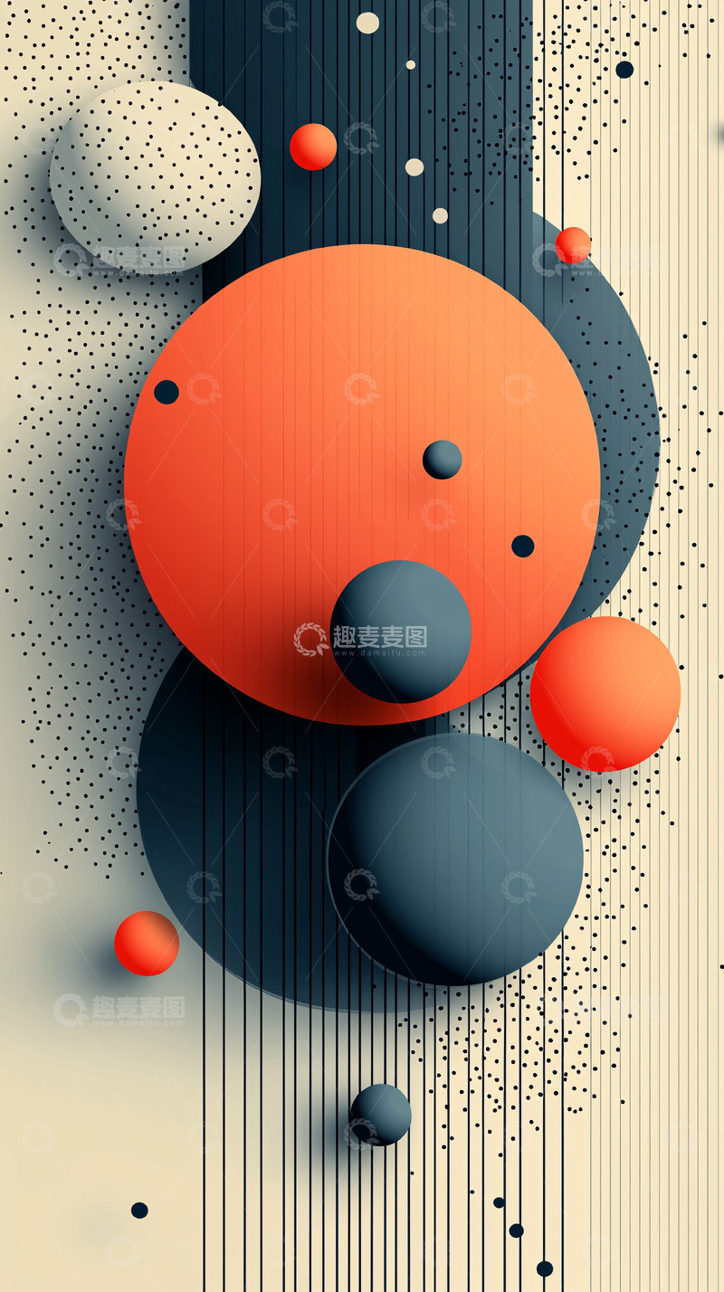 高清大图下载【趣麦麦图】抽象几何