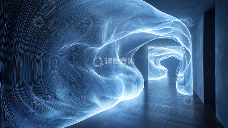 高清大图下载【趣麦麦图】光影隧道