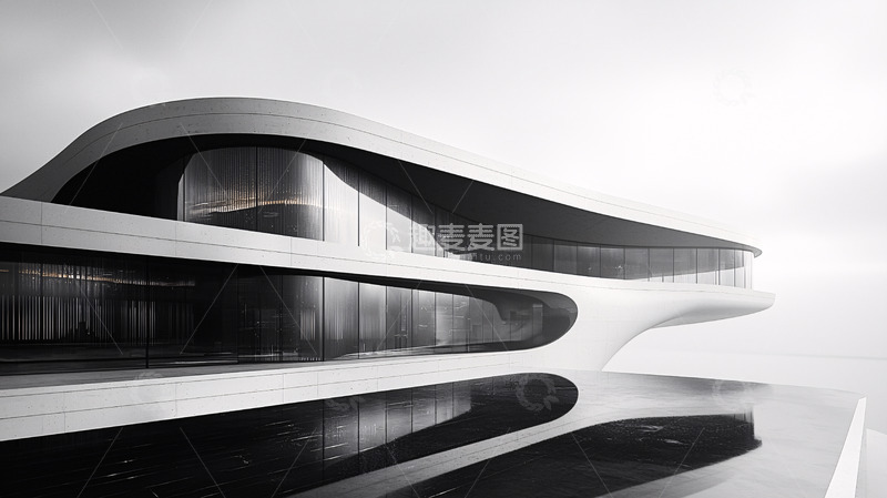 高清大图下载【趣麦麦图】未来感建筑